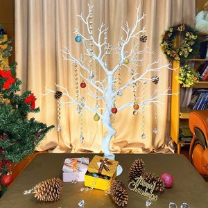 Wedding Centerpieces White Color Plastic Artificial <strong>Manzanita</strong> <strong>Tree</strong> for Christmas or Wedding Party Events Decorations - Product Image 5