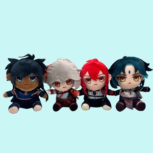 7 Muñecos de Peluche de Genshin Impact, Peluches de Genshin, Muñecos de Peluche de Tartaglia, Zhongli, Kaeya, Tighnari, Cyno, Regalo - Product Image 3