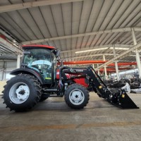 Tracteurs agricoles économiques 75 CV – Équipement agricole avec chargeur frontal