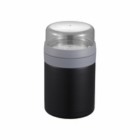 Tasse isotherme à double paroi en acier inoxydable 304 pour yaourt, flocons d'avoine et soupe, avec cuillère pliable – Maintien au froid 6-12h