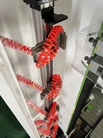 Machine de fraisage et de perçage horizontale automatique CNC 3 axes pour charnières de portes en aluminium, pour la fabrication de portes et de fenêtres