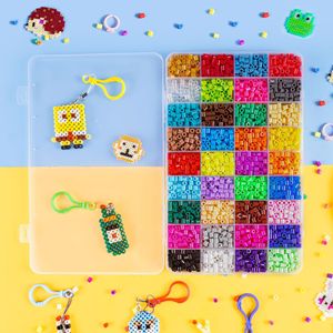Children Plastic Toys Hama Perler <strong>Beads</strong> 36 Colors <strong>Fuse</strong> <strong>Beads</strong> Kit Ironing Mixed Color Handmade 5mm DIY Toy Making - Product Image 6