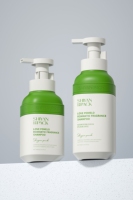 Bouteille de voyage carrée en PET réutilisable de 500 ml, flacon rechargeable pour shampoing, savon liquide, cosmétiques, lotion, pompe, logo personnalisé