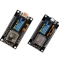Placa de Desarrollo HSW Esp8266 V3 con Pantalla OLED de 0.96 Pulgadas, Módulo Wifi Ch340 Esp-12f, Micro USB Tipo C para Arduino/Micropython