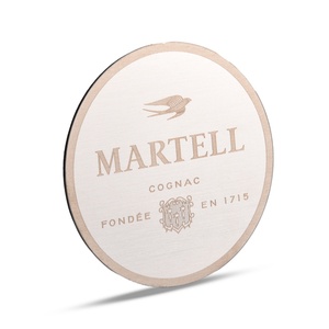 Sous-verre personnalisé avec logo sérigraphié, prix promotionnel usine, pour décoration de bureau - Product Image 1