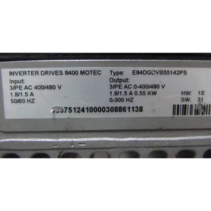 Variadores E84DGDVB55142PS 8400 Motec para Lenze E84DGDVB55142PS - Product Image 4