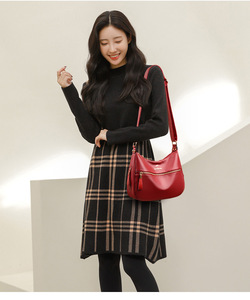 Nuevo Bolso Bandolera de Moda, Gran Capacidad, de Cuero Suave, Bolso de Mano para Mujer, Diseño de Lujo - Product Image 3