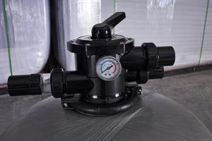 Filtre à sable pour piscine à montage supérieur avec débit de 25 m3/<span class=keywords><strong>h</strong></span>, filtre à sable avec vanne multi-ports à 7 voies - Product Image 3