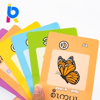Cartes Flash Personnalisables en Gros pour Enfants, Jeu de Cartes Éducatives Parlantes, Nouveau Design pour Jeu de Société pour Adultes