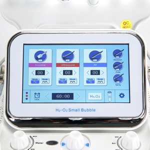 Limpiador de Poros con Burbujas Pequeñas, Masajeador Facial 6 en 1, Máquina de Limpieza Facial con Vacío, Hidro-Oxígeno y Jet Peel - Product Image 5