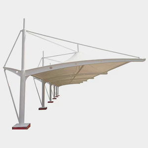 Structure de toit en membrane PVC/PVDF bon marché pour abri de voiture - Product Image 1