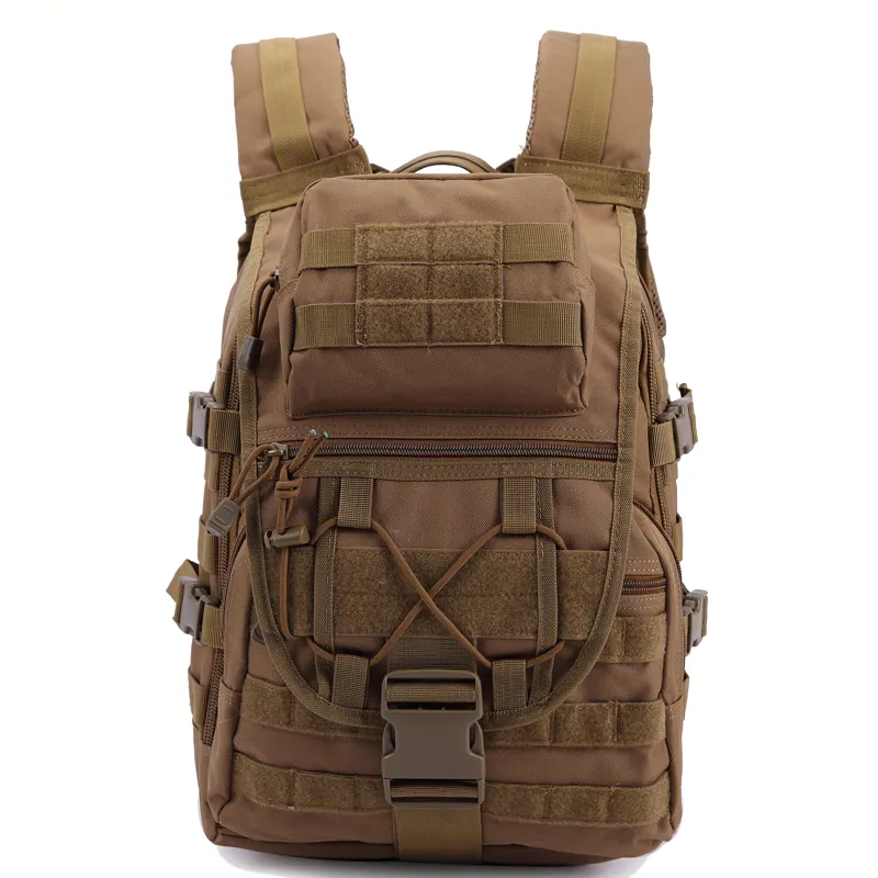 Benutzer definiertes Logo Bergsteigen Tarnung Jagd Molle Tactical Backpack 35L