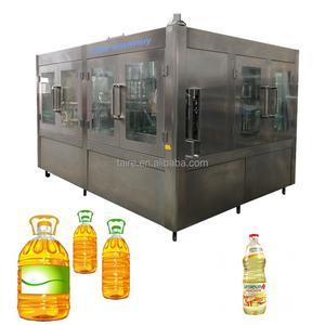 Machine de remplissage et d'étiquetage de remplissage de bouteilles d'huile de palme d'<span class=keywords><strong>olive</strong></span> végétale pour huile de cuisson comestible entièrement automatique <span class=keywords><strong>Lin</strong></span> - Product Image 1