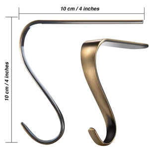 Ganchos Metálicos para Chimenea, Soportes Multiusos para Adornos de Año Nuevo, Azulejos y Baños, Venta al Por Mayor - Product Image 6