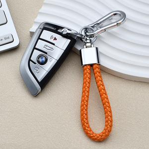 Portachiavi Auto 2026 di Alta Qualità in Corda Intrecciata e Pelle con Lega di Zinco, Lussuoso e alla Moda, Regalo Creativo Personalizzato per Uomini e Donne - Product Image 5