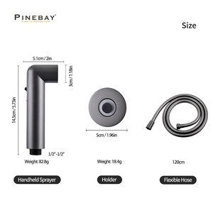 Высококачественный напольный распылитель для биде - Product Image 6