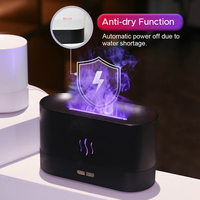 Humidificateur de flamme 180ml brume fraîche diffuseur de feu huile essentielle diffuseur de flamme pour la maison