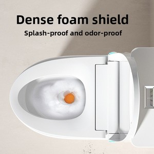 Copriwater Riscaldato con Pannello in PP, Temperatura Costante Intelligente, Luce Notturna, Telecomando, Coperchio a Forma di U/V, Lusso per la Casa - Product Image 4