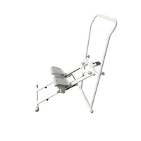 Machine d'exercice d'escalade verticale d'escalade d'échelle pliante avec accoudoir réglable et hauteur de pédale pour le fitness à la maison