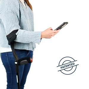 Funda para Muletas de Adulto con Velcro (x2 unidades), Accesorios y Almohadillas KMINA K10062 - Product Image 3