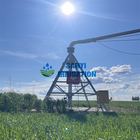 Meilleure vente de systèmes d'irrigation agricole à énergie solaire Centre d'économie d'eau Pivot équipement pour 10ha