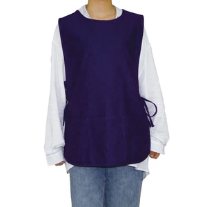 Toptan pamuk/Polyester Custom Made berber şef önlükleri kendi Logo baskı dayanıklı <span class=keywords><strong>Tabard</strong></span> önlük ile satılık - Product Image 3