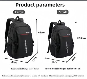 Мужской рюкзак большой вместимости, на молнии, с защитой от кражи - Product Image 2