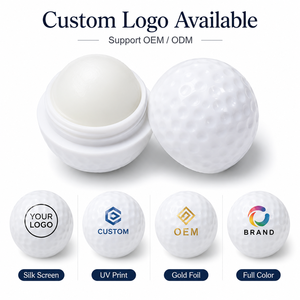 Baume à lèvres personnalisé en forme de balle de golf pour les cadeaux promotionnels des clubs, marque privée, OEM - Product Image 2