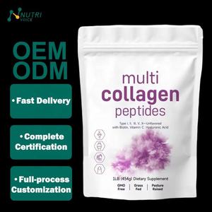 Colágeno Multi-Sources <span class=keywords><strong>en</strong></span> <span class=keywords><strong>Polvo</strong></span> con Ácido Hialurónico, Biotina y <span class=keywords><strong>Vitamina</strong></span> <span class=keywords><strong>C</strong></span>, Suplementos para el Crecimiento del Cabello y la Piel <span class=keywords><strong>en</strong></span> Adultos, Colágeno Hidrolizado para la Belleza - Product Image 1