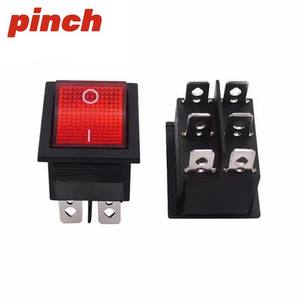 Interruptor Basculante KCD4 con Luz Indicadora Roja 16A 250VAC SPST Universal de 4 Pines - Product Image 4