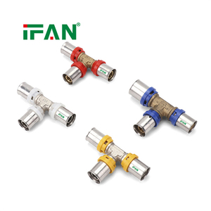 Raccords <span class=keywords><strong>à</strong></span> <span class=keywords><strong>sertir</strong></span> en laiton IFAN haute durabilité <span class=keywords><strong>16</strong></span>-32 mm pour tuyaux PEX multicouches, type U - Product Image 3