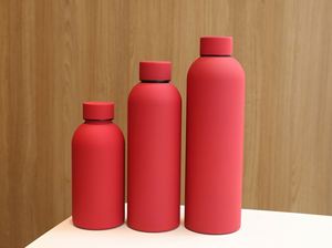 New Style <b>Rubber</b> <b>Paint</b> Sports Insulated Gift Cup Double-Walled Vacuum 304 Stainless Steel American-Style Straight Customizable - Product Image 4