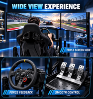 Simulateur de conduite de voiture VR électrique, construction en plastique et métal, ensemble complet, cockpit de course de karting, machine d'arcade intérieure pour 1 joueur