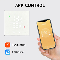 Termostato Inteligente WiFi Tuya para Sistema de Calefacción por Suelo Radiante, Controlador de Temperatura HVAC Digital Programable Interno con Detección de Ventanas