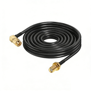 Câble d'extension RF coaxial RG58 personnalisé en usine, <span class=keywords><strong>SMA</strong></span> mâle/femelle vers <span class=keywords><strong>SMA</strong></span> mâle/femelle, 1m 2m 5m <span class=keywords><strong>10m</strong></span>, pour la communication - Product Image 3