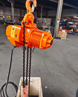 Palans à chaîne électriques de 1 tonne, 2 tonnes, 3 tonnes avec chariot manuel pour usine de fabrication, 220V/380V, certifiés ISO CE
