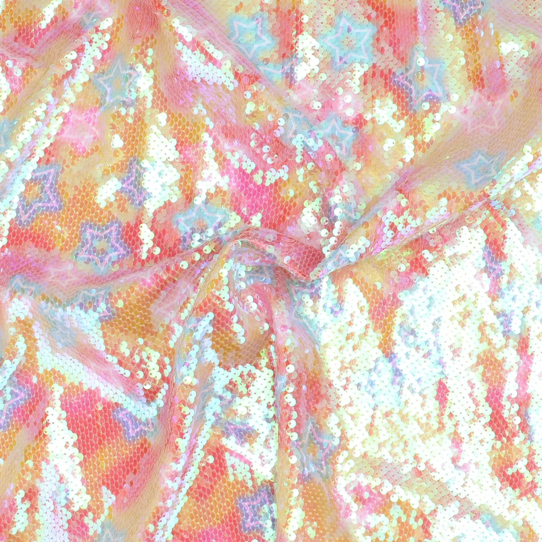 [Sequin vải] nhiều màu sắc đảo ngược Sequins vải thiết kế mới sequin mẫu vải