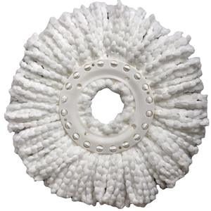 Repuesto de Almohadillas de Algodón Giratorias para Mopa DS2019, Paño de Repuesto para Limpieza de Pisos, Mopa Redonda con Exprimidor, Cabezal de Mopa de Microfibra - Product Image 5