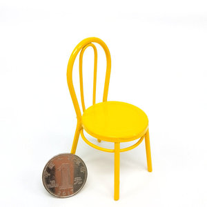 Mini accessoires xim [Tabouret rond à dossier simulé 4 couleurs] Fournitures de photographie pour <span class=keywords><strong>café</strong></span> BJD - Product Image 4