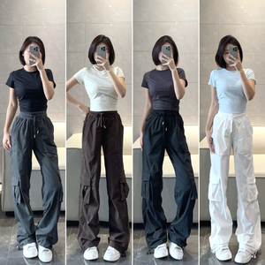 <span class=keywords><strong>Pantaloni</strong></span> da Yoga da Donna a Vita Media <span class=keywords><strong>con</strong></span> Coulisse e Doppia Tasca Laterale per Fitness e Attività all'Aperto - Product Image 5