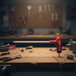 Clé hexagonale de 280 mm de longueur avec poignée en T, clé Allen à longue portée - Product Image 3