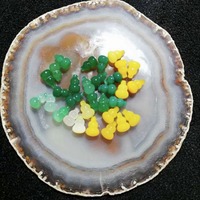 Perles en pierre de jade naturel en forme de gourde 10x16mm, perles en vrac pour la fabrication de bijoux