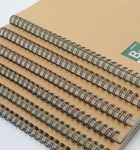 Cubierta de papel Kraft ecológica de alta calidad, Bloc de notas en espiral, cuaderno de ejercicios, cuaderno de composición - Product Image 2