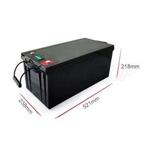 Batterie au phosphate de fer et de lithium prismatique 12V 200Ah 4S2P à décharge profonde avec BMS pour système de stockage solaire - Product Image 4