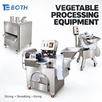Automatische fruit- en groentesnijmachine Industriële snijmachine Shredder Dicer 220V voor voedselverwerkingsfabriek