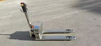 Transpalette électrique en acier inoxydable 304 2T, étanche IP65, antirouille, pour usine de transformation alimentaire, chambre froide