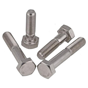 สลักเกลียวหกเหลี่ยม DIN931 DIN933 สแตนเลส A4-70 ขนาด M6-10มม.-150มม. - Product Image 3