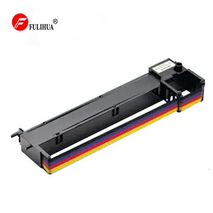 Cartucho de fita de impressora de cores compatível ymck, para epson lq300 lx300 4c