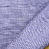 Tissu en polyester 100 % teint en fil, tissé uni, 180 g/m², de haute qualité, pour vêtements et robes, vente en gros