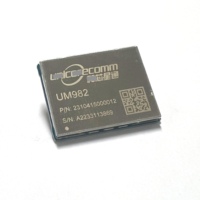 Modul GNSS RTK UM982 LGA Antena Ganda 1408 Kanal Antena Ganda Heading RTK GPS Konstelasi Lengkap untuk Pelacak GPS